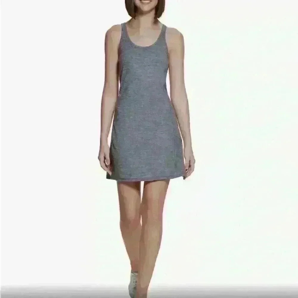 Calvin Klein Performance Heather black/grey Tank dress NWT